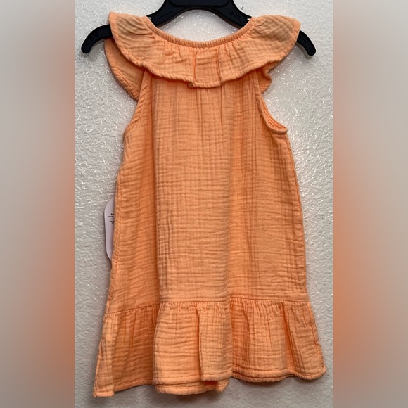 NWT Wonder Nation Toddler Girl Ruffled Dress, Size 18M - Picture 3 of 6